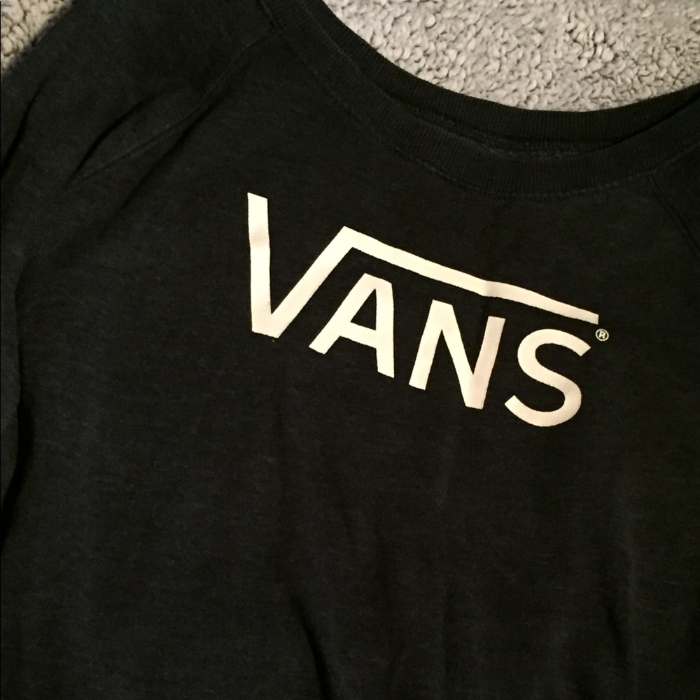 Vans on the shoulder sweatshirt in navy